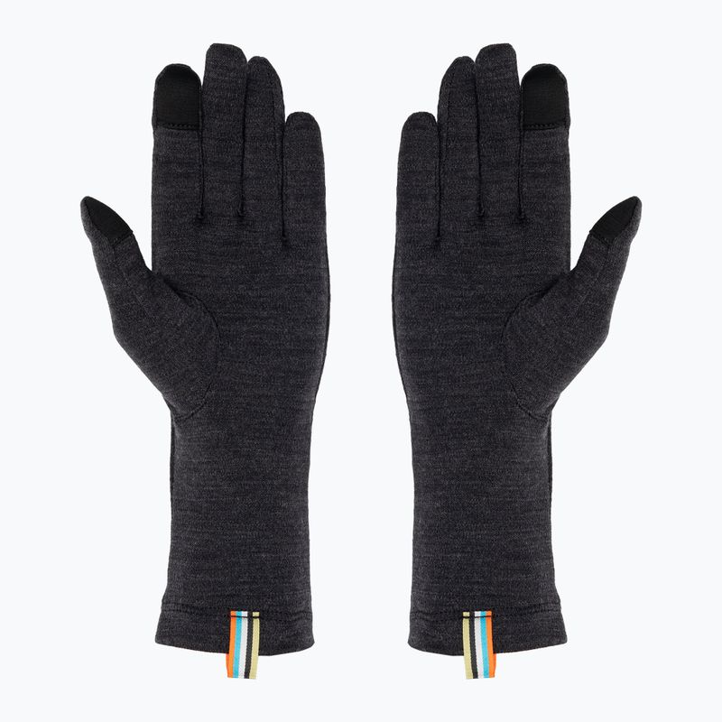 Trekingové rukavice Smartwool Thermal Merino charcoal heather 2