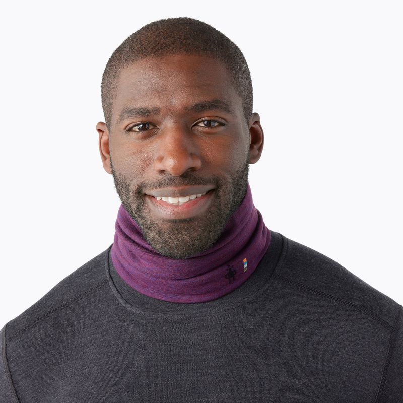 Nákrčník  Smartwool Thermal Merino Reversible purple iris heather 2