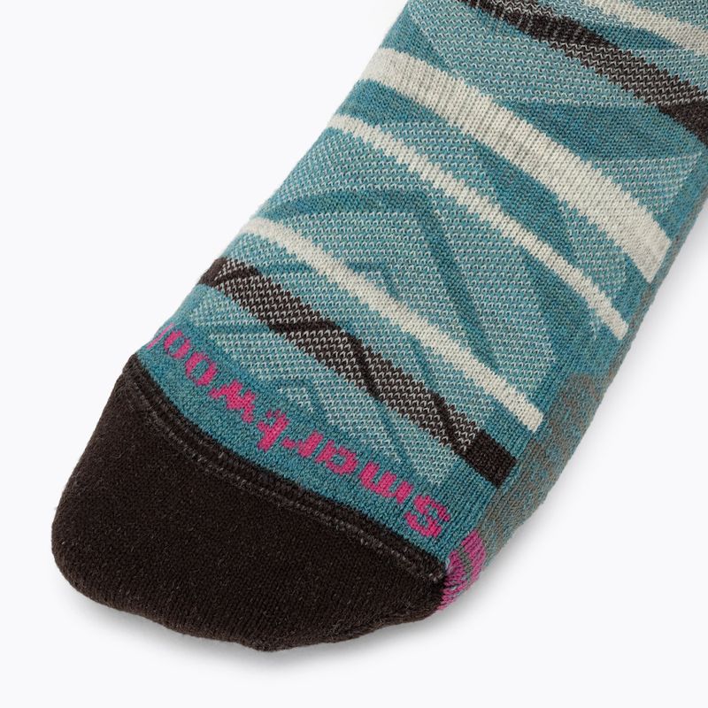 Dámské trekové ponožky Smartwool Hike Light Cushion Under The Stars Crew cascade green 3