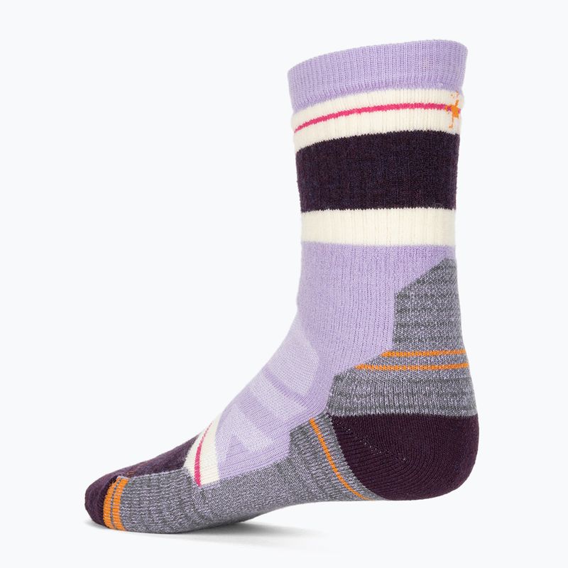 Dámské trekové ponožky Smartwool Hike Full Cushion Saturnsphere Crew ultra violet 2