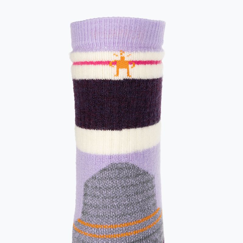 Dámské trekové ponožky Smartwool Hike Full Cushion Saturnsphere Crew ultra violet 3