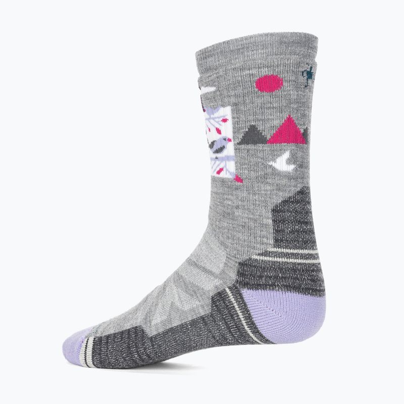 Dámské trekové ponožky Smartwool Hike Full Cushion Alpine Perch Crew light gray 2