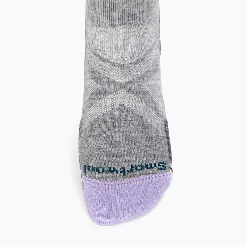 Dámské trekové ponožky Smartwool Hike Full Cushion Alpine Perch Crew light gray 4