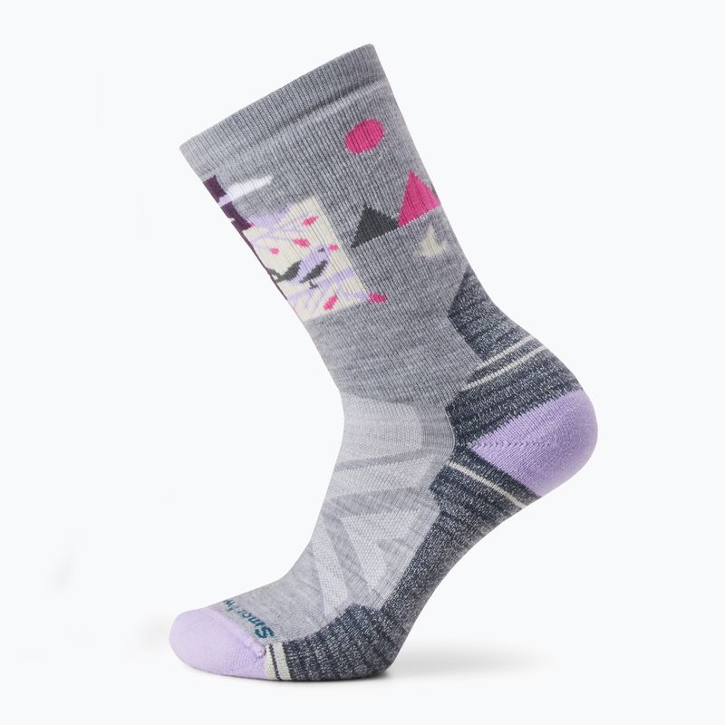 Dámské trekové ponožky Smartwool Hike Full Cushion Alpine Perch Crew light gray 6