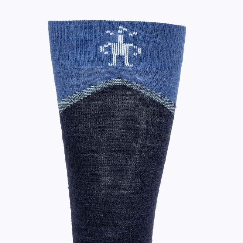 Lyžařské ponožky  Smartwool Ski Targeted Cushion Extra Stretch OTC laguna blue 3