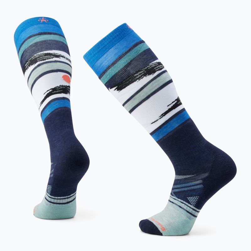 Ponožky Smartwool Ski Full Cushion Midnight Pattern OTC deep navi 6