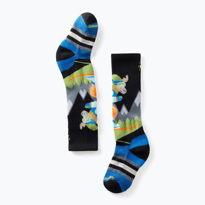 Dětské ponožky Smartwool Wintersport Full Cushion Mountain Moose Pattern OTC black 6