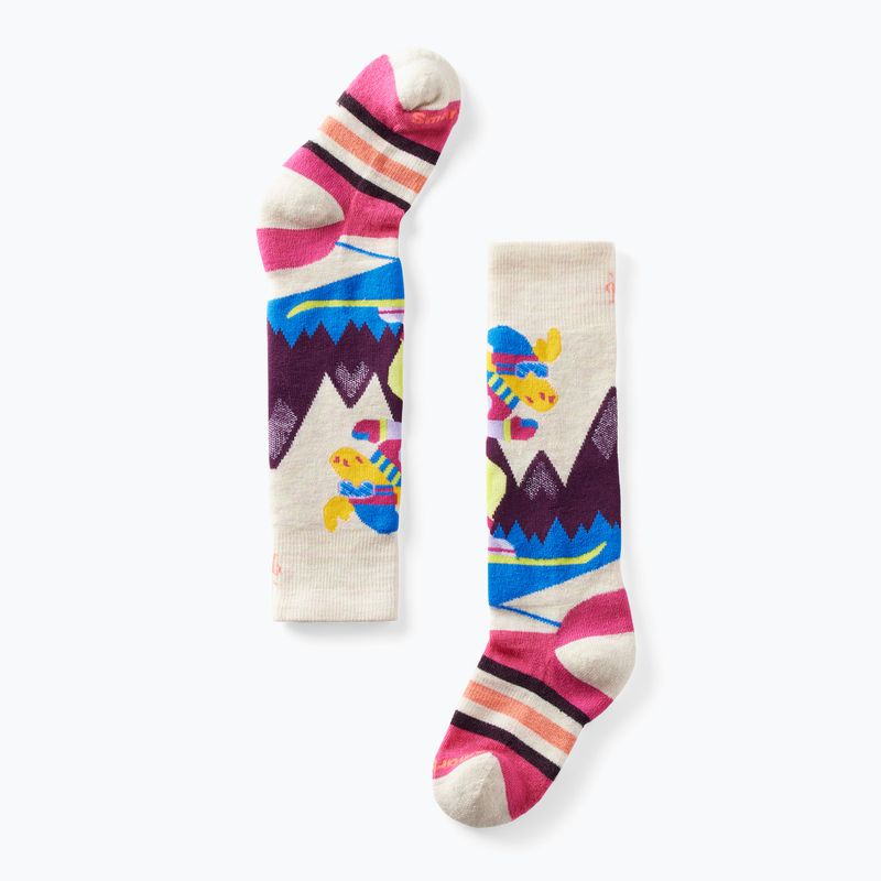 Dětské ponožky Smartwool Wintersport Full Cushion Mountain Moose Pattern OTC moonbeam 6