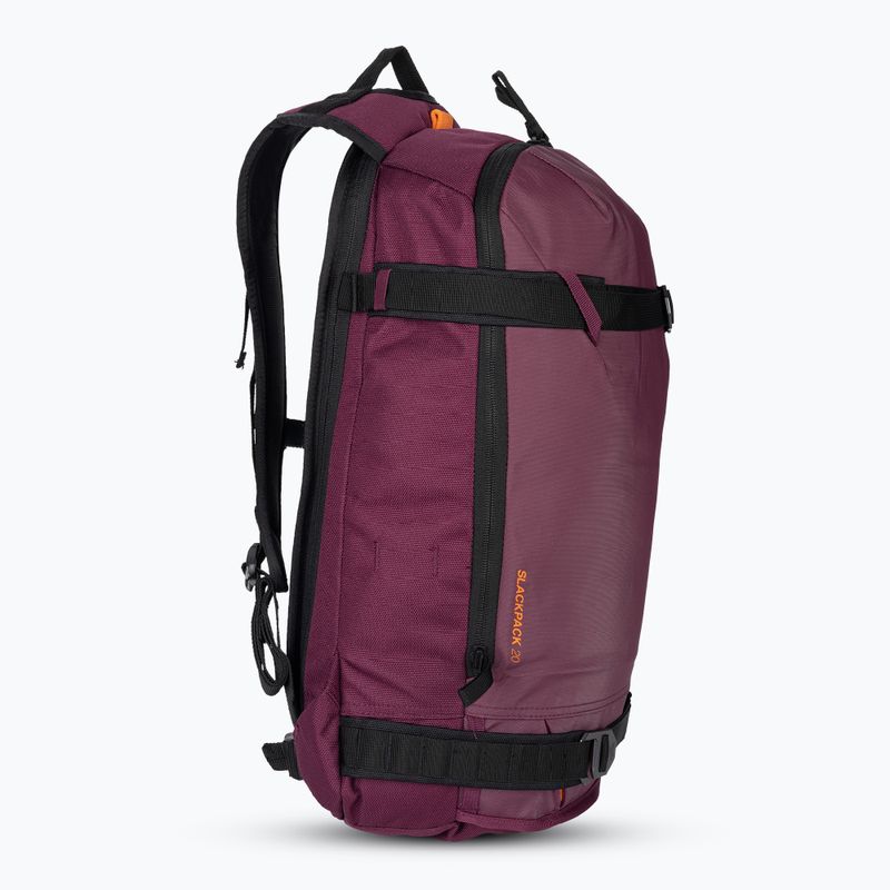 Dámský batoh na snowboard The North Face Slackpack 2.0 20 l boysenberry/mandarin 2