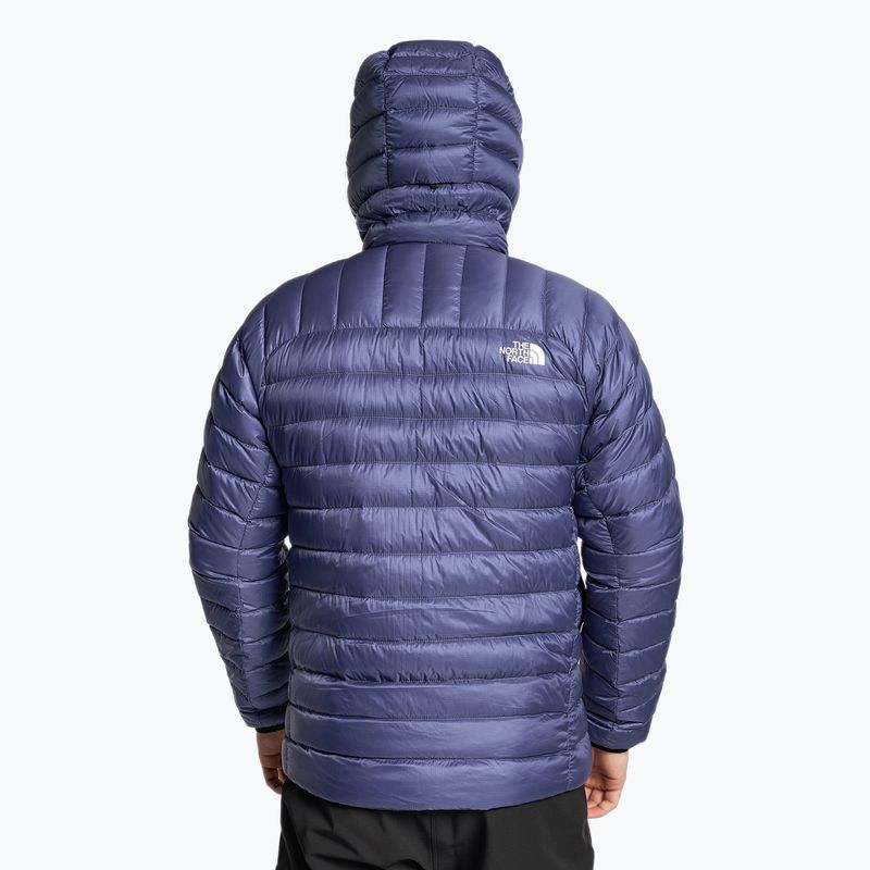 The North Face Summit Breithorn Hoodie cave blue pánská zimní bunda 2