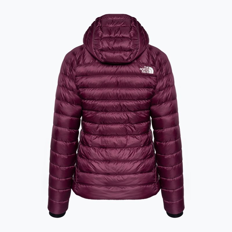 Dámská zimní bunda The North Face Summit Breithorn Hoodie boysenberry 6