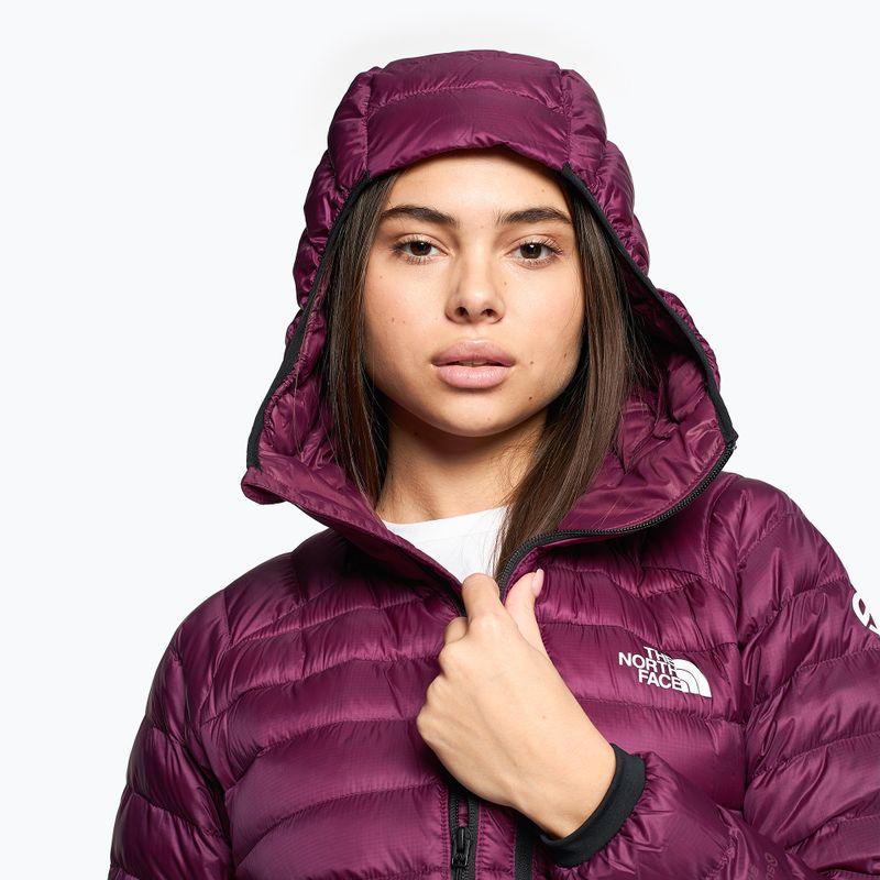 Dámská zimní bunda The North Face Summit Breithorn Hoodie boysenberry 3