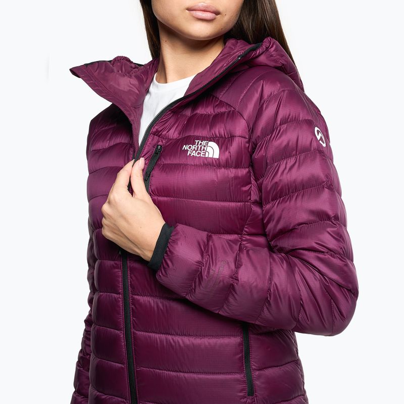 Dámská zimní bunda The North Face Summit Breithorn Hoodie boysenberry 4