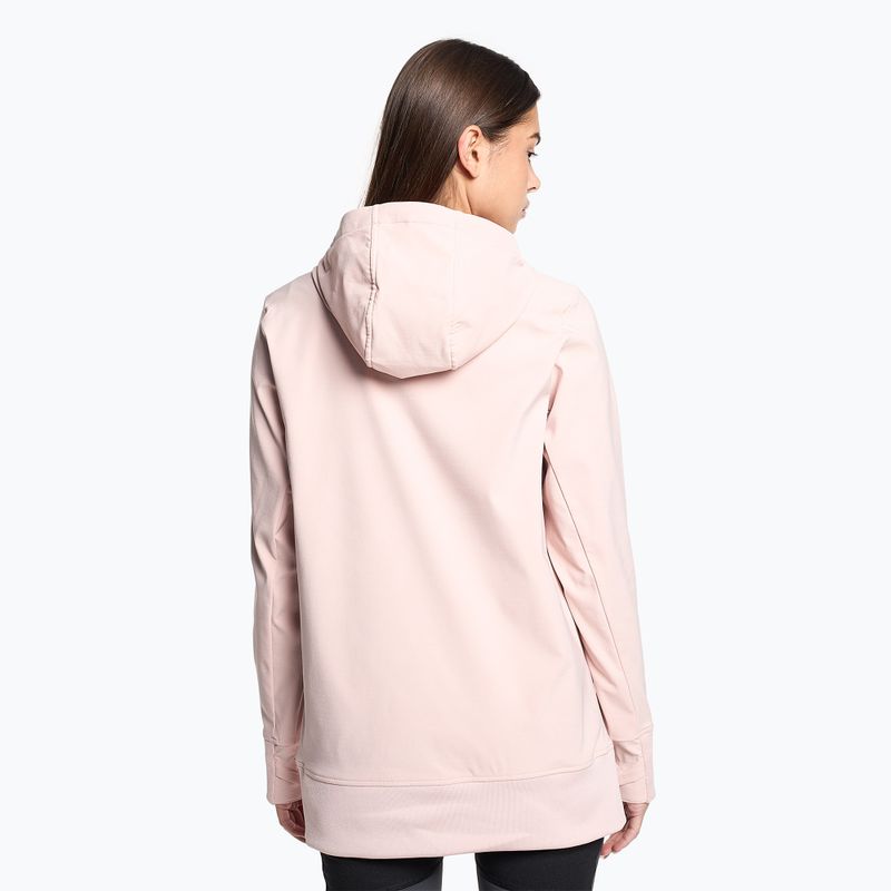 Dámská trekingová mikina The North Face Tekno Pullover Hoodie pink moss 2