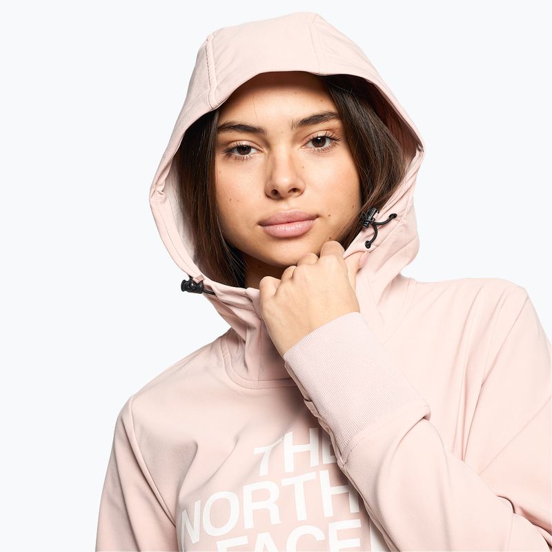 Dámská trekingová mikina The North Face Tekno Pullover Hoodie pink moss 3