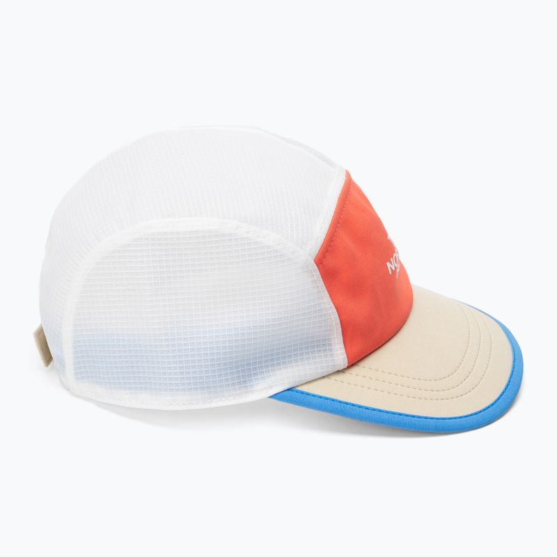 Běžecká čepice The North Face Run optic blue/radiant orange/white 2