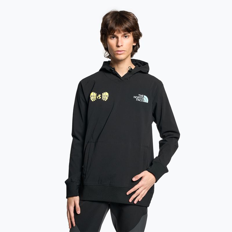Pánská trekingová mikina The North Face Tekno Logo Hoodie black/sun sprite