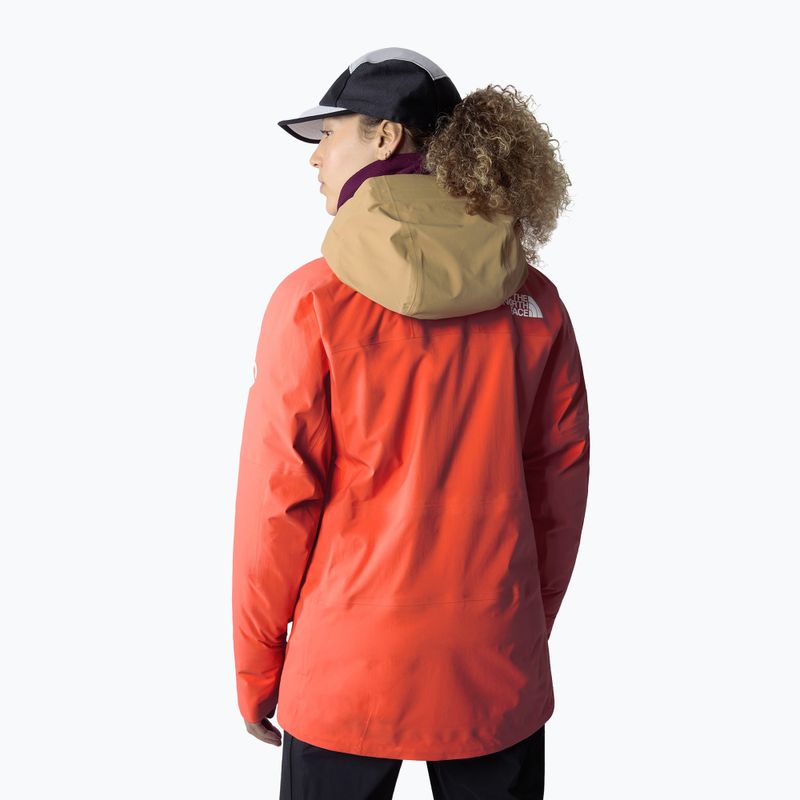 Dámská lyžařská bunda The North Face Summit Stimson Futurelight radiant orange/almond butter 3