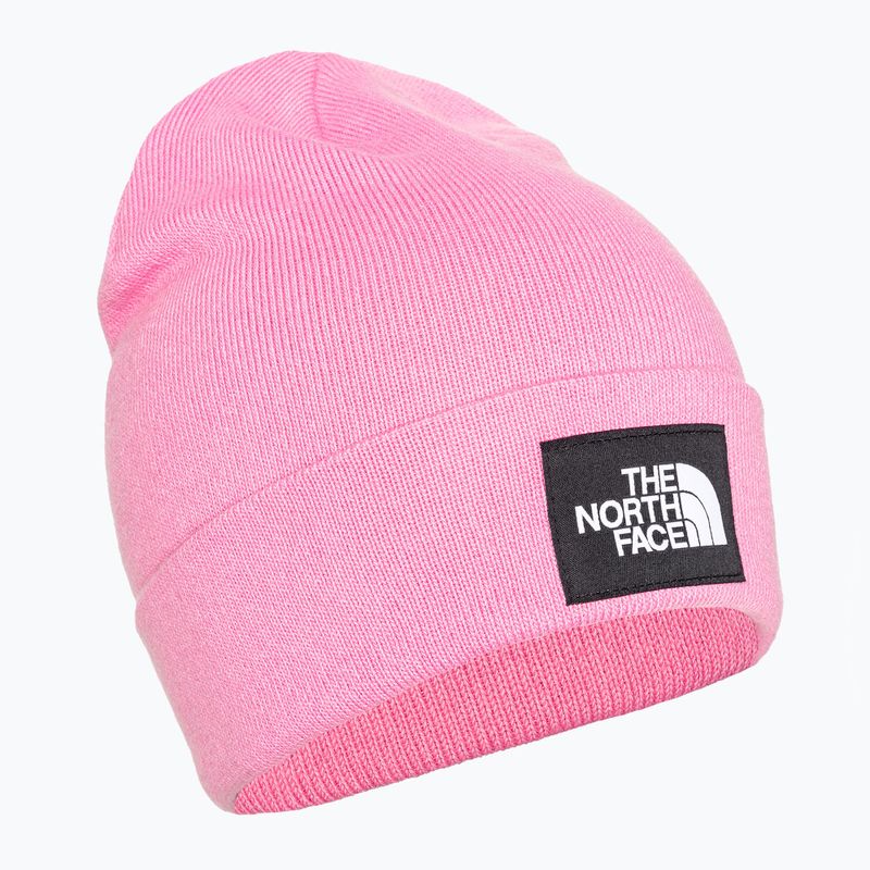 The North Face Dock Worker Recyklovaná orchidejově růžová zimní čepice 2