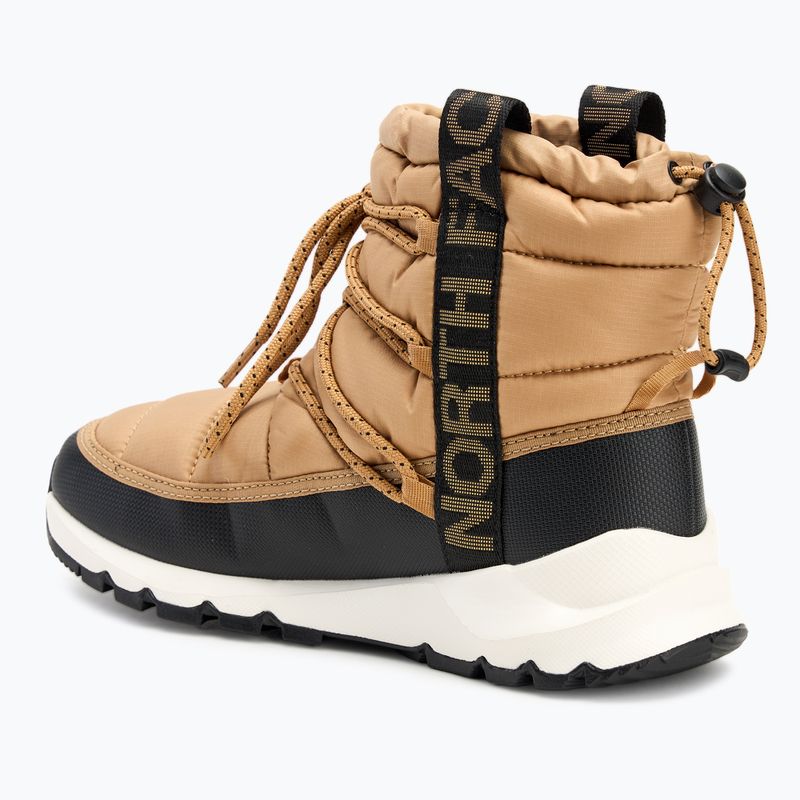 Dámské sněhule  The North Face Thermoball Lace Up WP almond butter / black 3