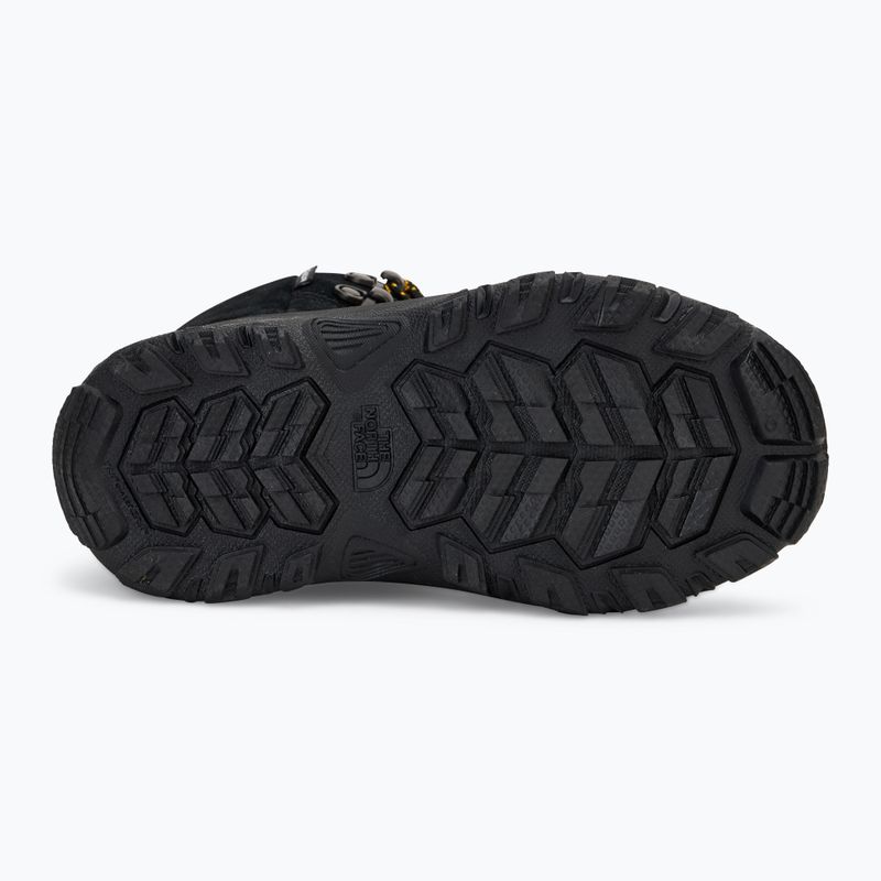 Dětské trekové boty The North Face Chilkat V Lace WP black/black 4