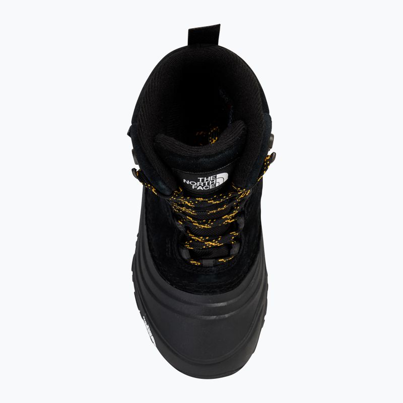 Dětské trekové boty The North Face Chilkat V Lace WP black/black 5