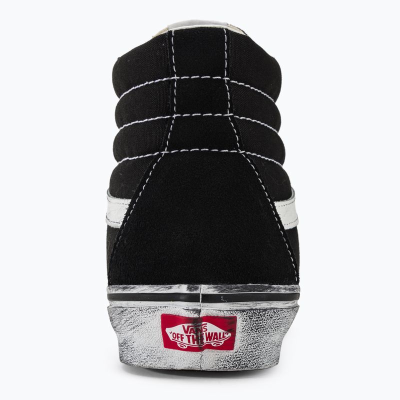 Boty Vans SK8-Hi Stressed black/white 6