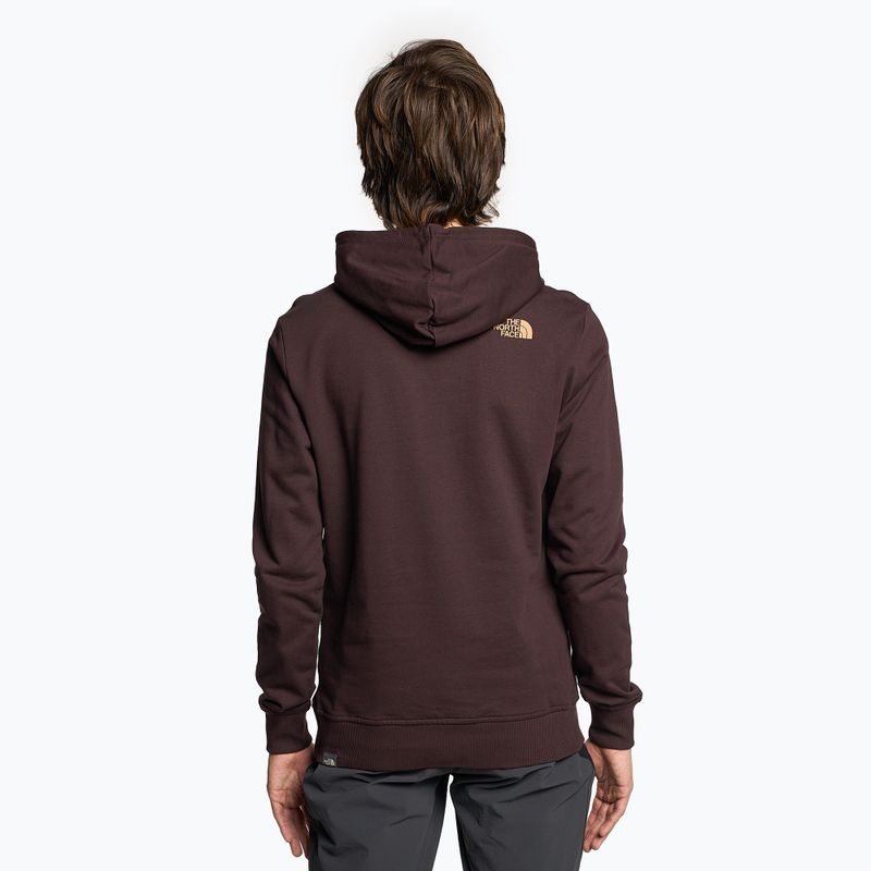 Pánská mikina The North Face Standard Hoodie coal brown/almond butter 2
