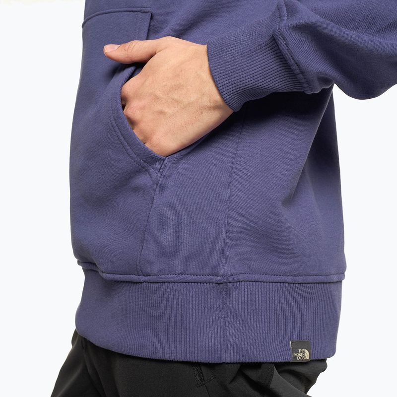 Pánská mikina The North Face Standard Hoodie cave blue 3