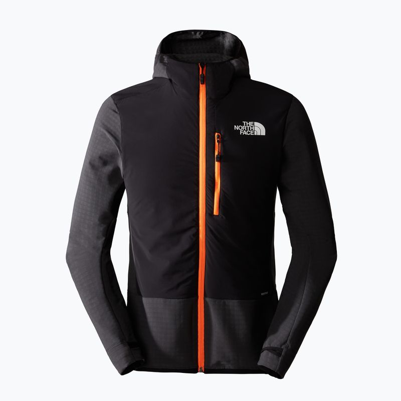 Pánská bunda The North Face Dawn Turn Hybrid Ventrix Midlayer sphalt grey/black/shocking orange 5