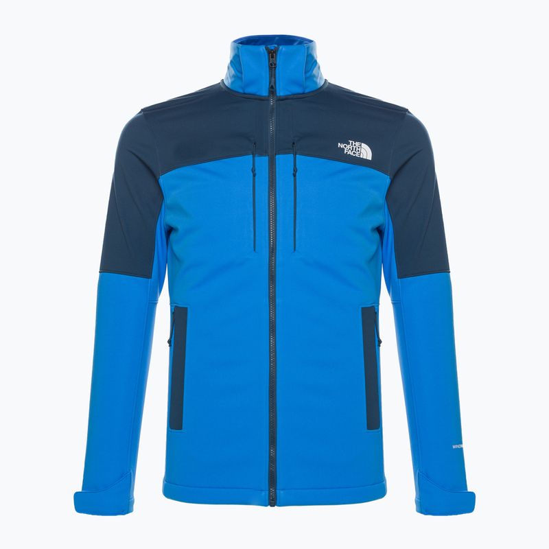 Pánská softshellová bunda The North Face Diablo Softshell s odepínací kapucí optic blue/shady blue 6