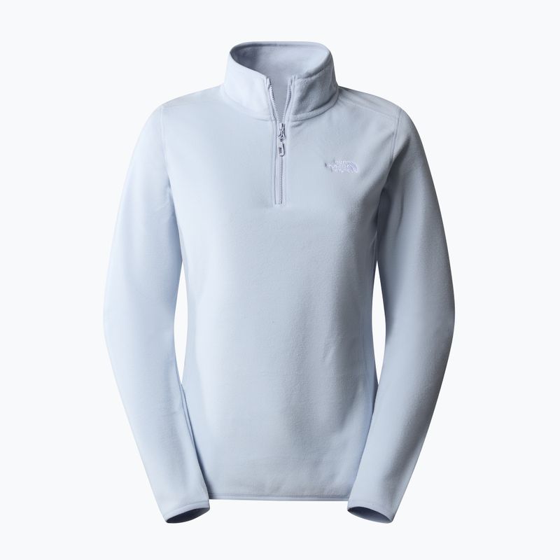 Dámská fleecová mikina The North Face 100 Glacier 1/4 Zip dusty periwinkle 4