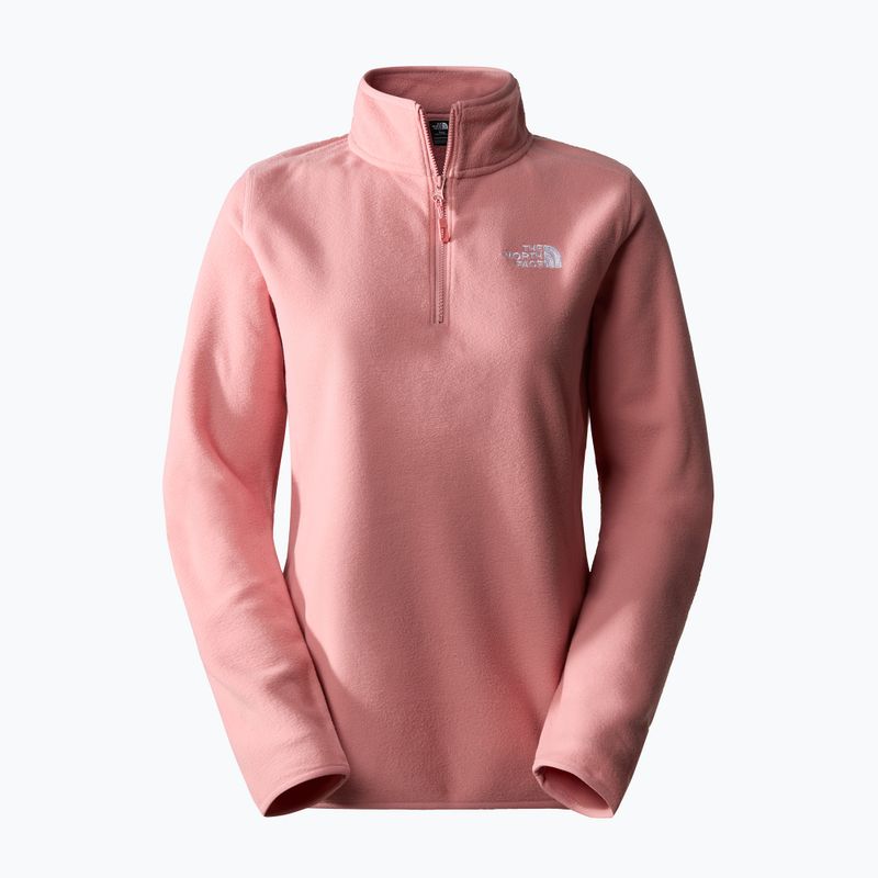 Dámská fleecová mikina The North Face 100 Glacier 1/4 Zip shady rose 4