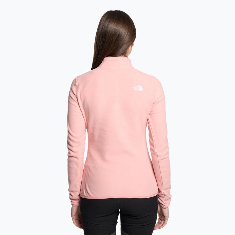 Dámská fleecová mikina The North Face 100 Glacier 1/4 Zip shady rose 2