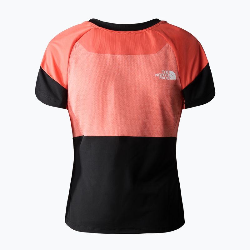 Dámské trekové tričko The North Face Bolt Tech radiant orange/black 5