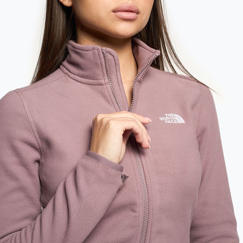 Dámská fleecová mikina The North Face 100 Glacier Fz fawn grey 4