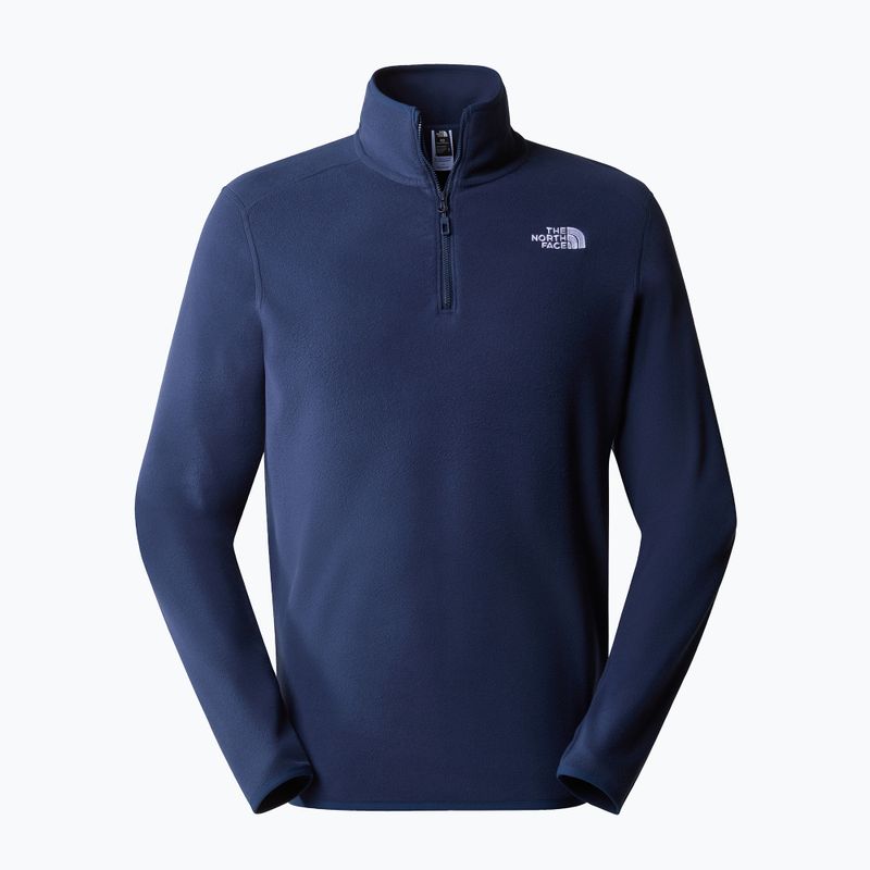 Pánská fleecová mikina The North Face 100 Glacier 1/4 Zip summit navy 4