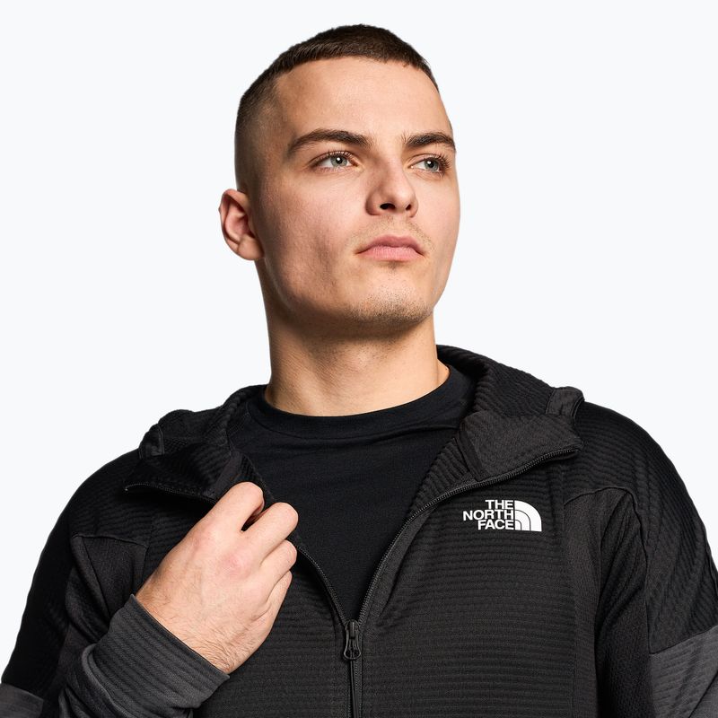 Pánská trekingová mikina The North Face Ma Full Zip Fleece asphalt grey/black 4