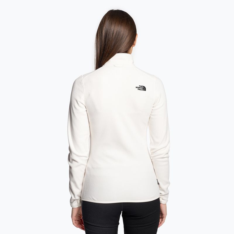 Dámská fleecová mikina The North Face 100 Glacier Fz gardenia white 2