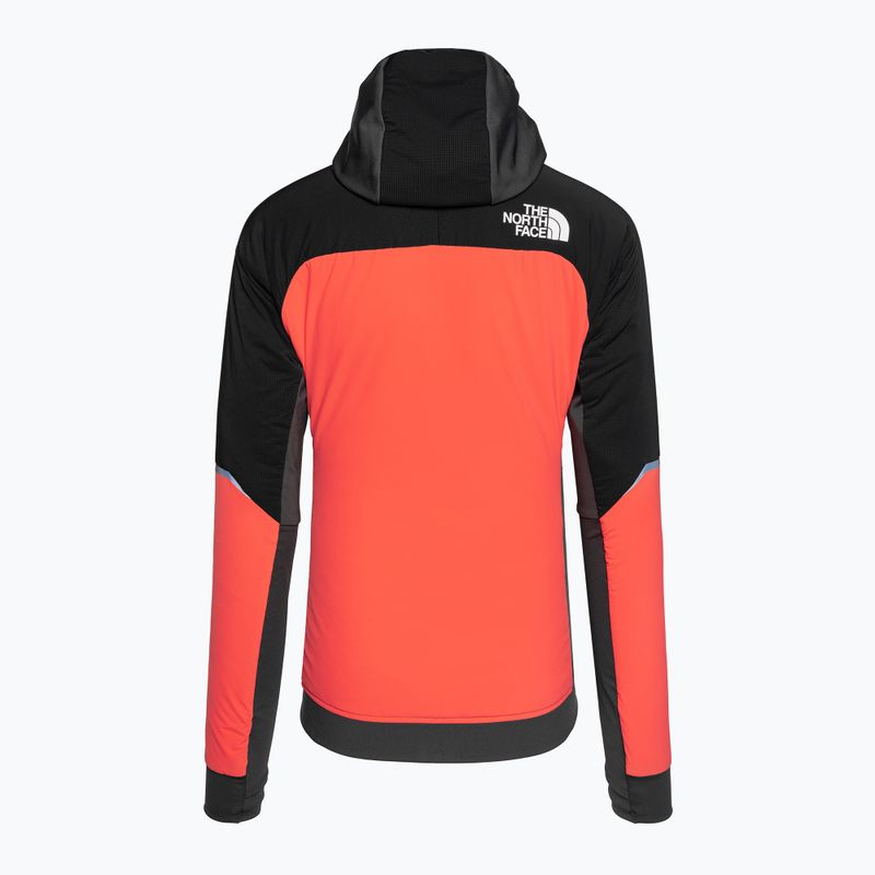 Dámská hybridní bunda The North Face Dawn Turn Hybrid Ventrix Hoodie radiant orange/black/asphalt grey 6