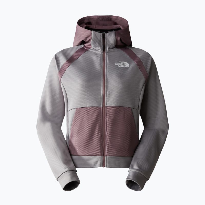 Dámská trekingová mikina The North Face Ma Full Zip Fleece meld grey/fawn grey 5