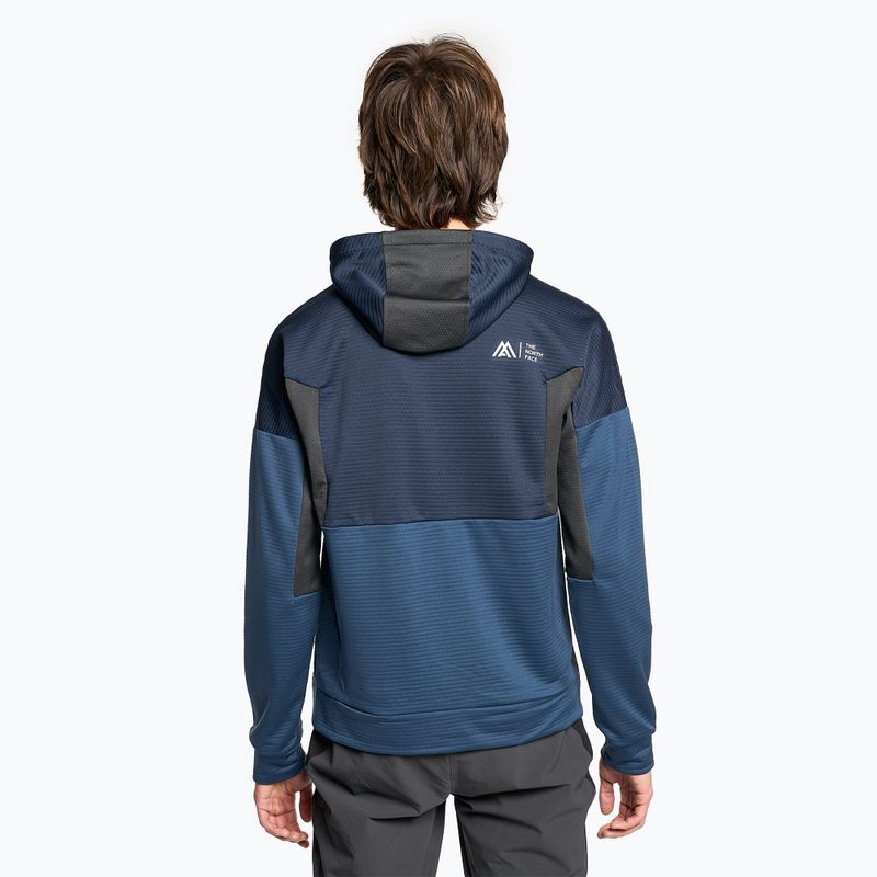 Pánská trekingová mikina The North Face Ma Full Zip Fleece shady blue/summit navy/asphalt grey 2