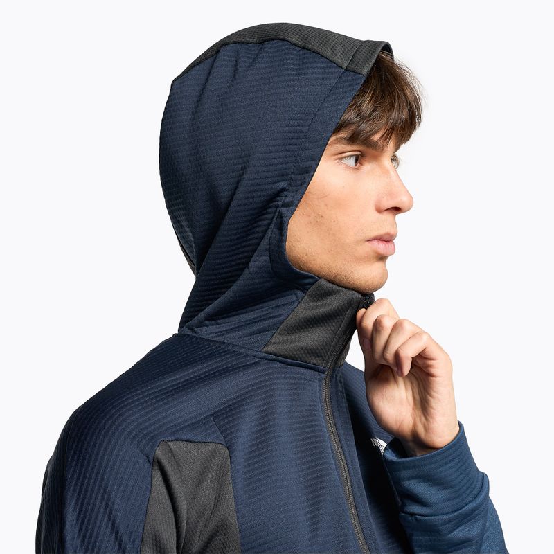 Pánská trekingová mikina The North Face Ma Full Zip Fleece shady blue/summit navy/asphalt grey 4