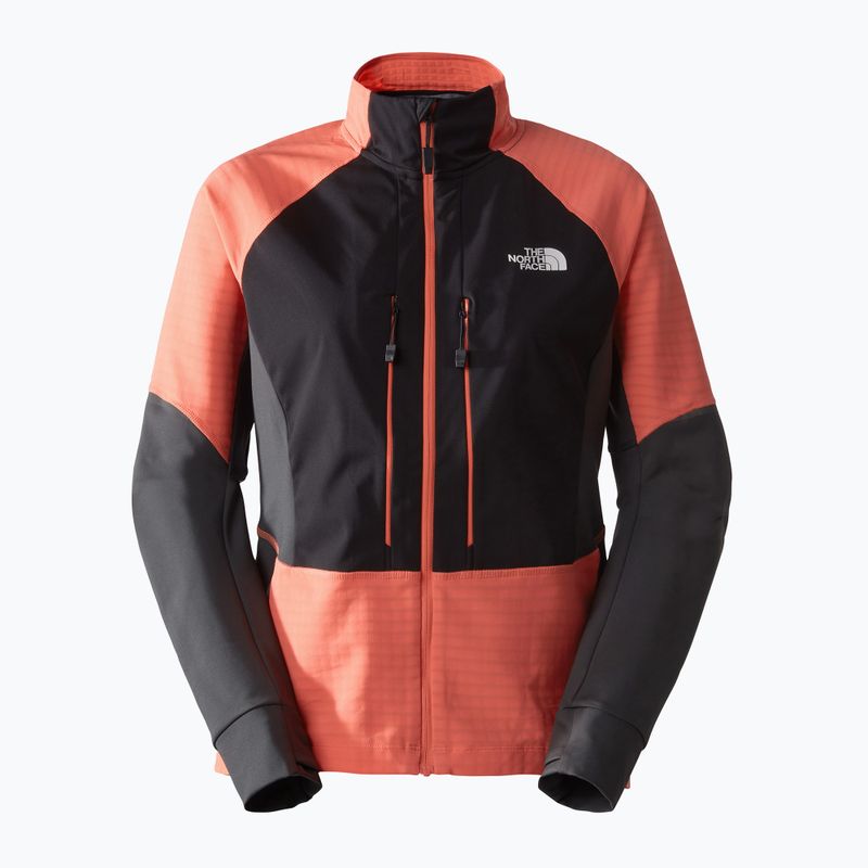 Dámská softshellová bunda The North Face Dawn Turn Softshell black/radiant orange/asphalt grey 5