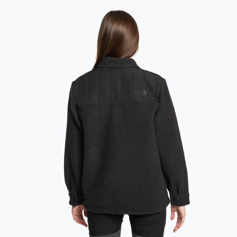Dámská mikina The North Face Cragmont Fleece Shacket black 2