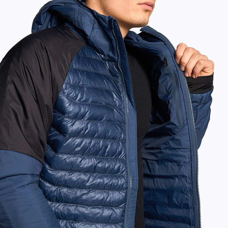 Pánská bunda The North Face Macugnaga Hybrid Insulation shady blue/black/asphalt grey 4