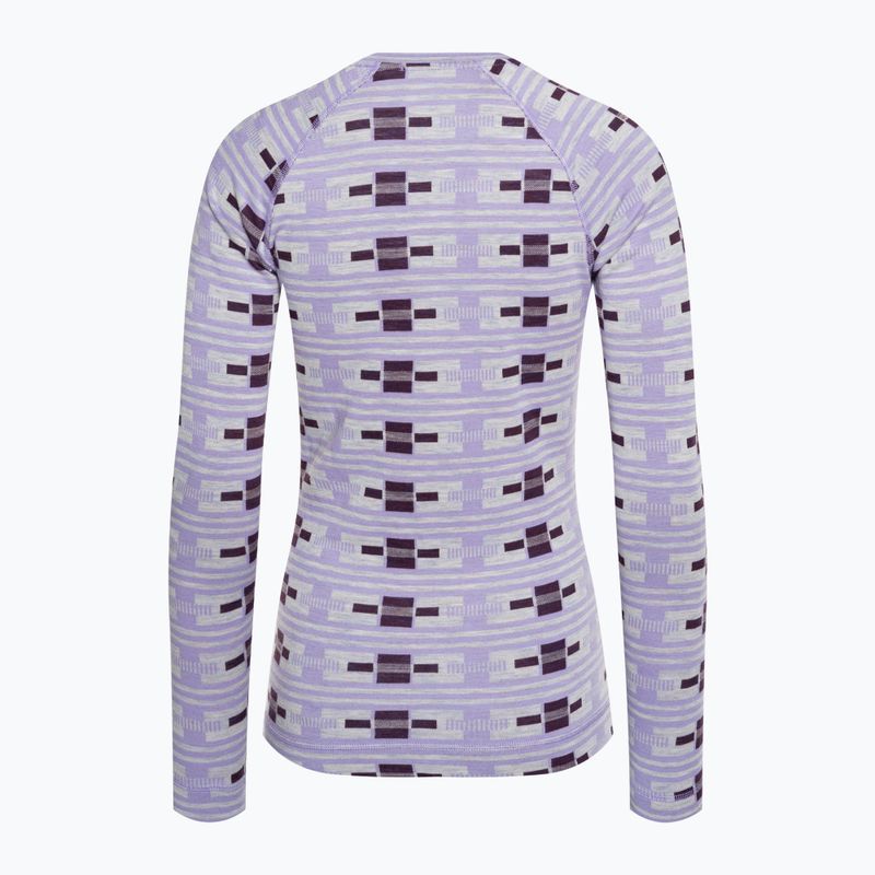 Dámské termo tričko longsleeve Smartwool Merino 250 Baselayer Crew Boxed violet flirt with me 4