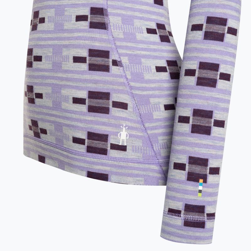 Dámská termoakční mikina Smartwool Merino 250 Baselayer Crew Boxed violet flirt with me 6