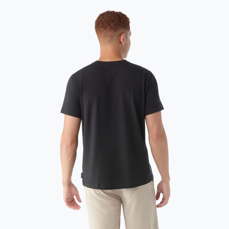 Pánské tričko  Smartwool Perfect Crew Short Sleeve black 2