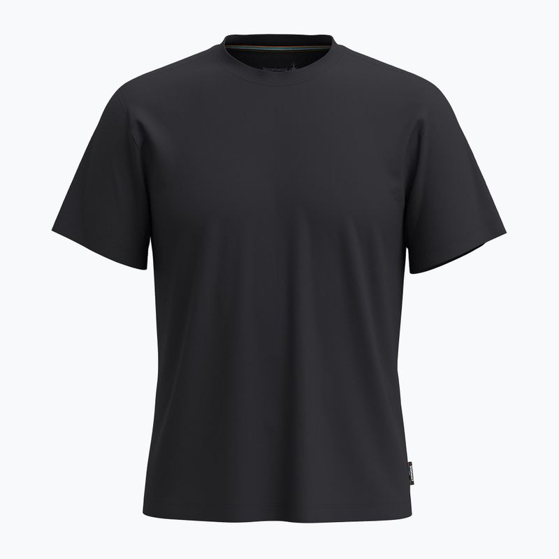 Pánské tričko  Smartwool Perfect Crew Short Sleeve black 3